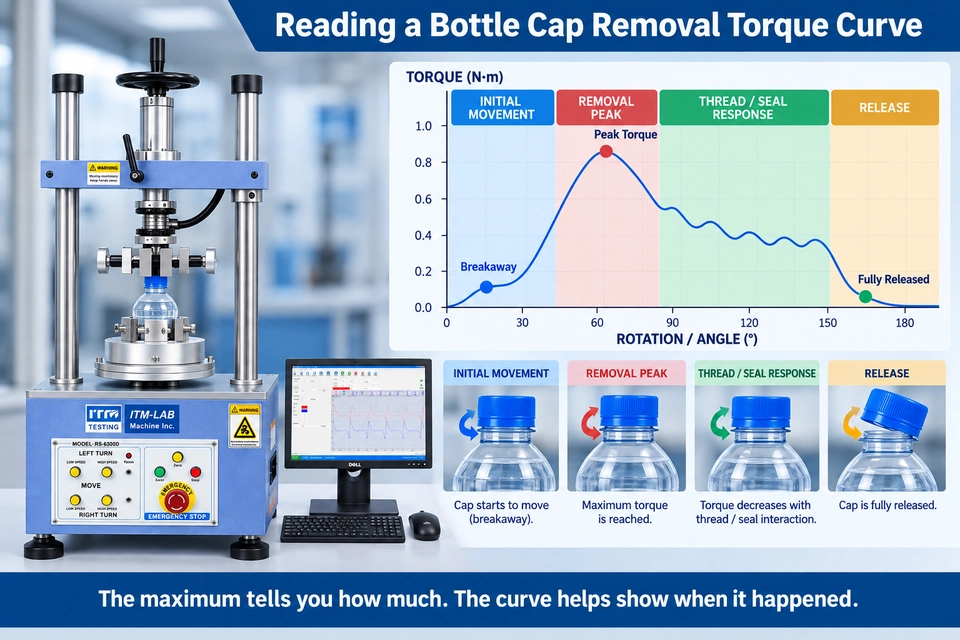 bottle cap removal torque curve